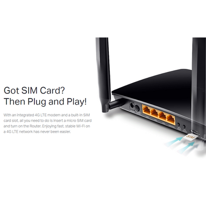TP-Link Archer MR400 AC1200 Wireless Dual-Band 4G LTE Router