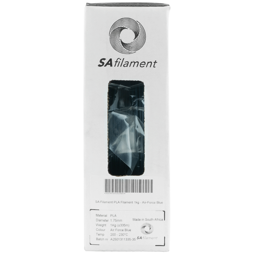 SA Filament PLA Filament 1kg - Air-Force Blue
