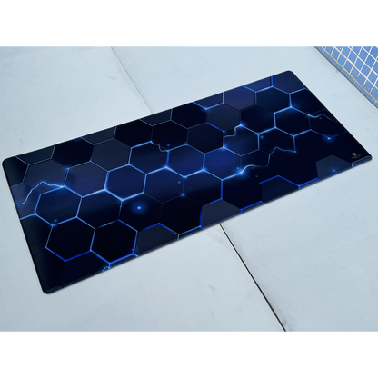 Everfurn Premium Geometric Large Desk Mat - Non-Slip - Polyester