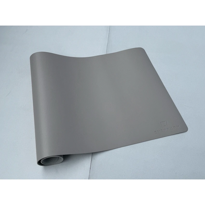 Everfurn Prime Faux Leather Desk Mat - Nude