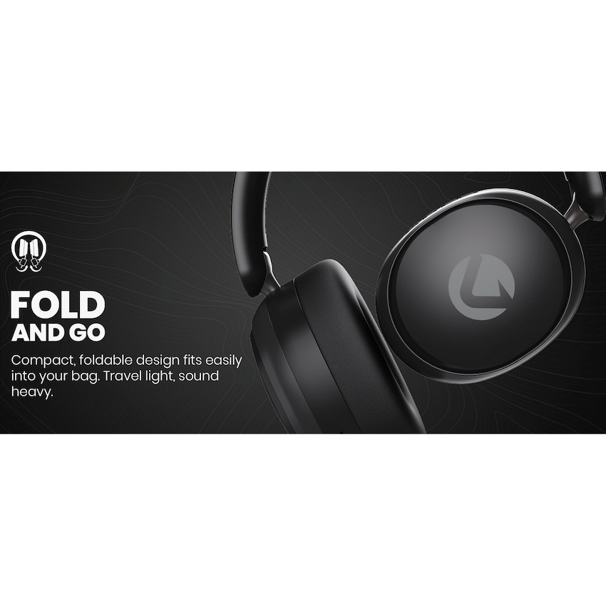 Volkano Lexi Bluetooth Headphone with ANC - Black