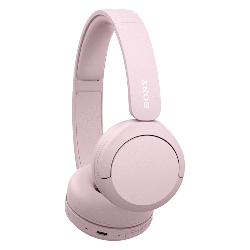 Sony WH-CH520 (Pink) Bluetooth On-Ear Headphones