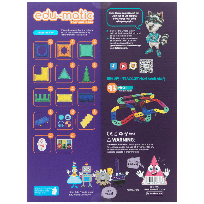 73 Magnetic Tiles, Windows, Stickers and Snowmen
