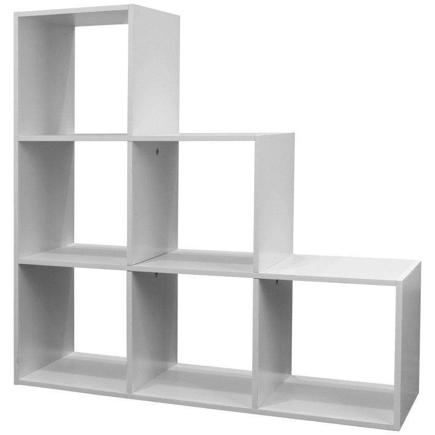 Everfurn Hexagon Bookshelf, High Pressure Laminate