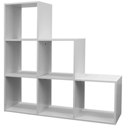 Everfurn Hexagon Bookshelf, High Pressure Laminate