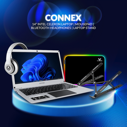 Connex  + MouseP, Stand and Headphone Bundle
