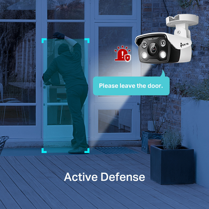 TP-Link Vigi C340 4MP 6mm Outdoor Full-Color Bullet Network Camera