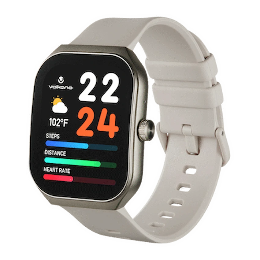 Volkano Spirit Series Smart Watch - Starlight Silver