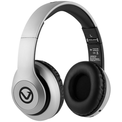 Volkano Impulse Series Bluetooth Headphones - Silver