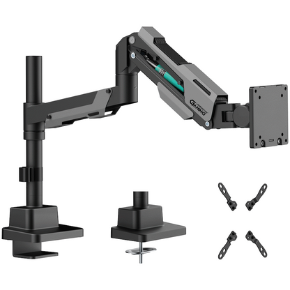 Volkano Gaming Rogue Series - Single Arm Gas Spring Full Motion Monitor Mount