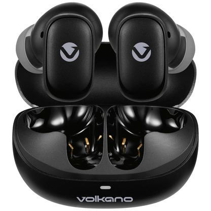 Volkano Sugar-Cube Active Noise Cancelling True Wireless Earphones - Black