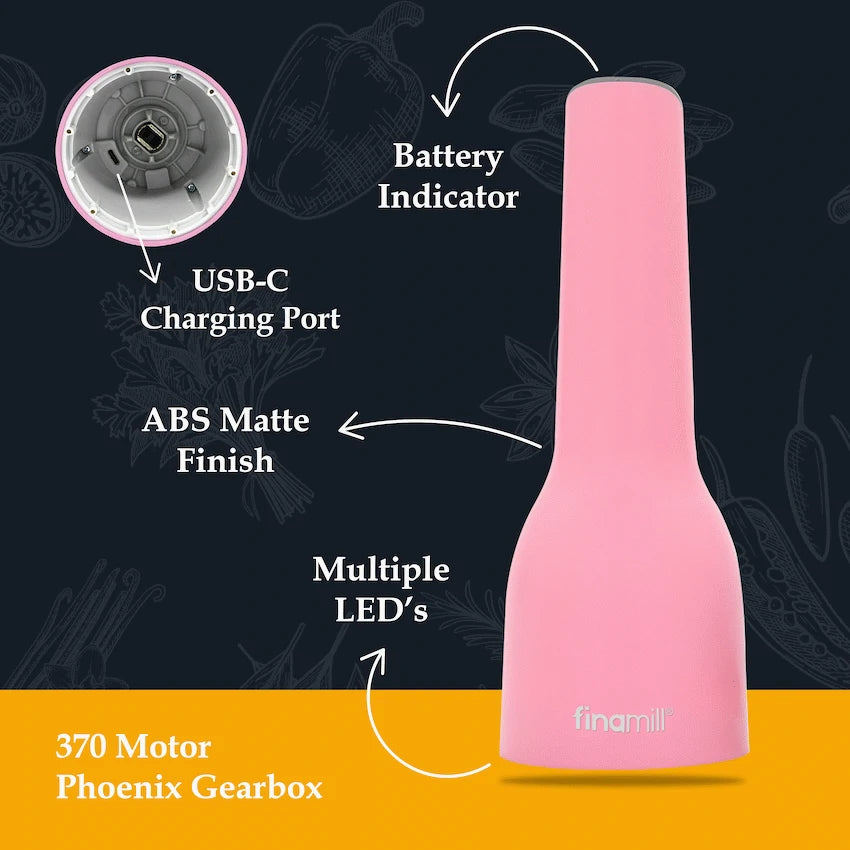 FINAMILL RECHARGEABLE grinder - Pink