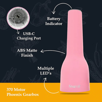 FINAMILL RECHARGEABLE grinder - Pink