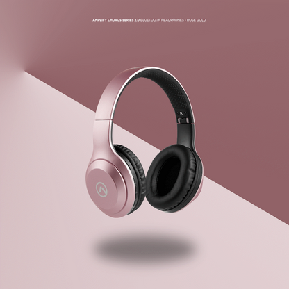 Amplify Chorus Series 2.0 Bluetooth Headphones - Rose Gold