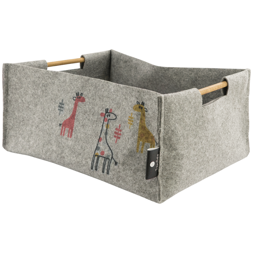 Totes Babe Giraffe Nursery Caddy Grey