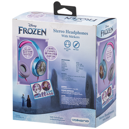 Frozen Auxiliary Headphones with Stickers