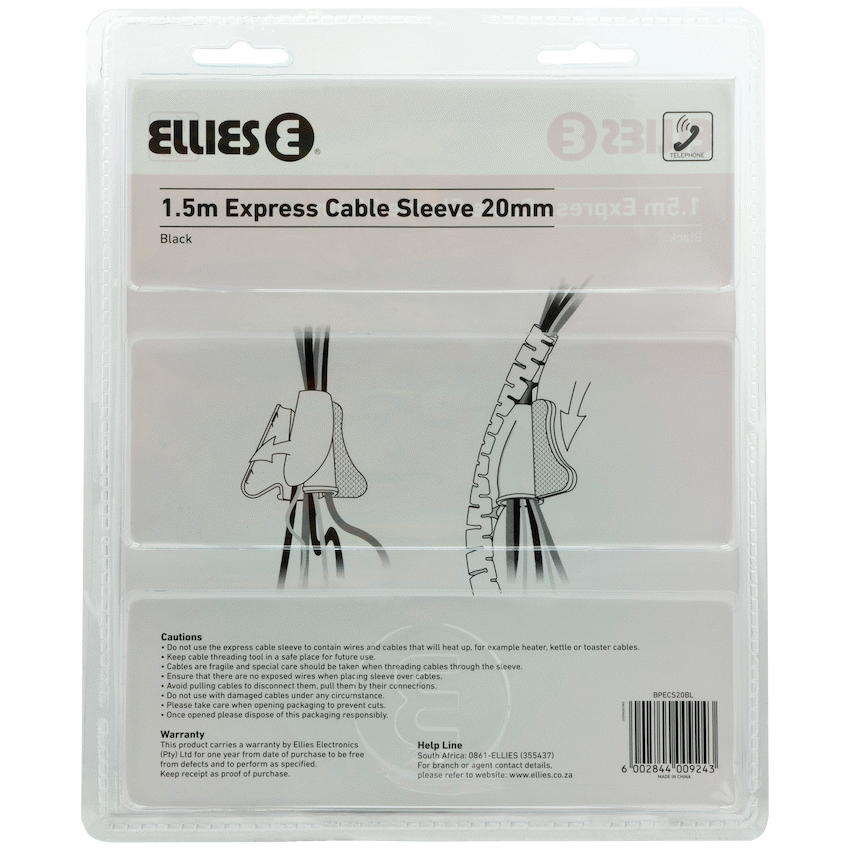 Express Cable Sleeve 1.5mx20mm