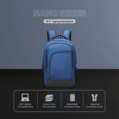 Volkano Nano 15.6" Laptop Backpack - Navy