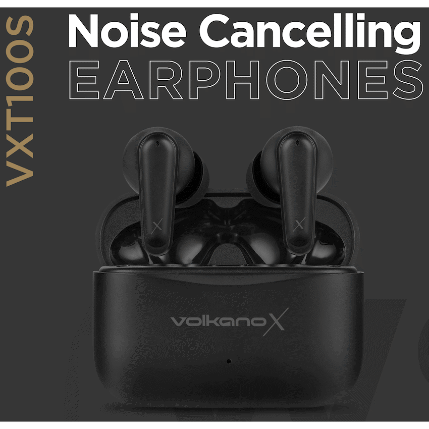 VolkanoX VXT100S TWS Earphones - Black