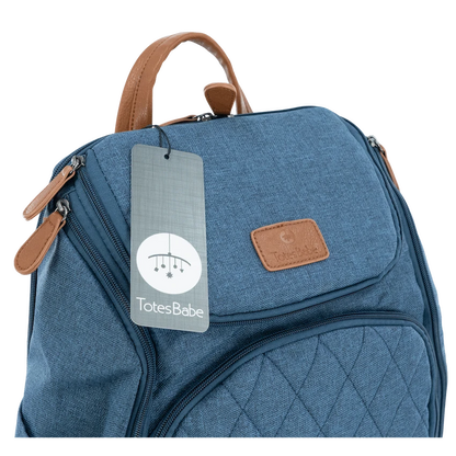 Totes Babe Montana Diaper Backpack - Navy
