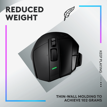 Logitech(R) G502 X Lightspeed Wireless Gaming Mouse - Black