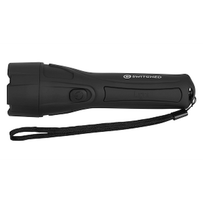 Switched 65 Lumen Flashlight - Black