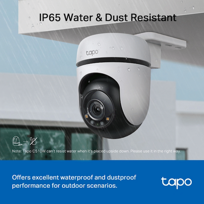 TP-Link Tapo C510W 2K Outdoor Pan/Tilt Security WiFi Camera