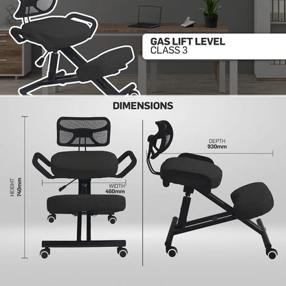 Everfurn Toshero Kneel Chair