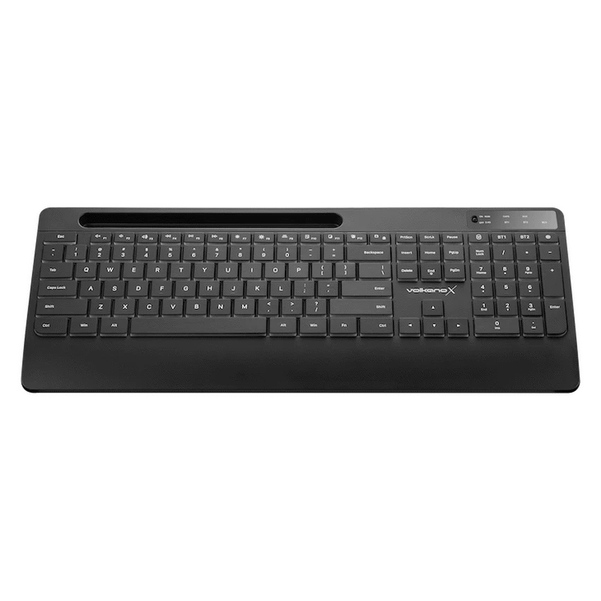VolkanoX Gem Bluetooth Wireless Keyboard and Mouse - Black