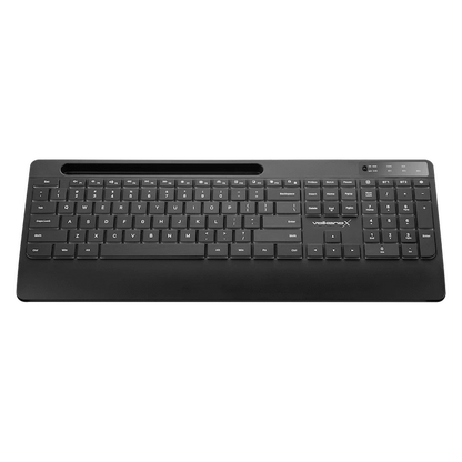 VolkanoX Gem Bluetooth Wireless Keyboard and Mouse - Black