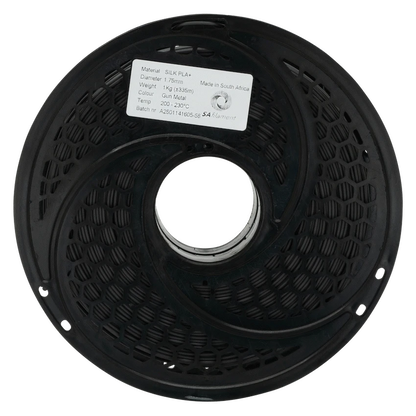 SA Filament Silk PLA Plus Filament 1kg - Gun Metal