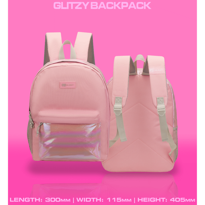 Quest Glitzy Backpack Pink