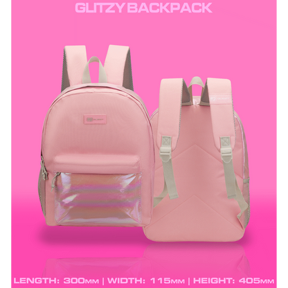 Quest Glitzy Backpack Pink