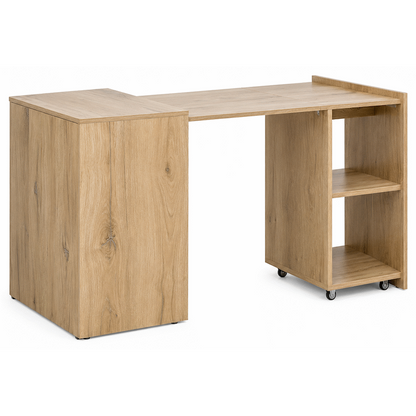 Everfurn Adaptive Desk - Brown