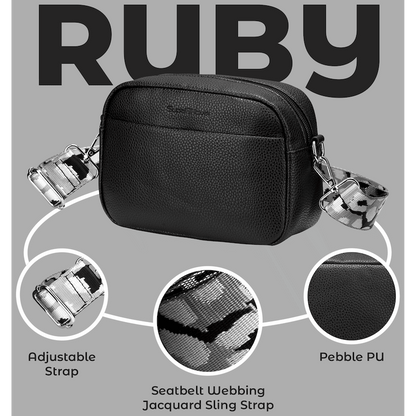 SupaNova Ruby Device Crossbody - Black