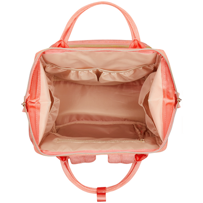Totes Babe Alma 18l Diaper Backpack - Peach