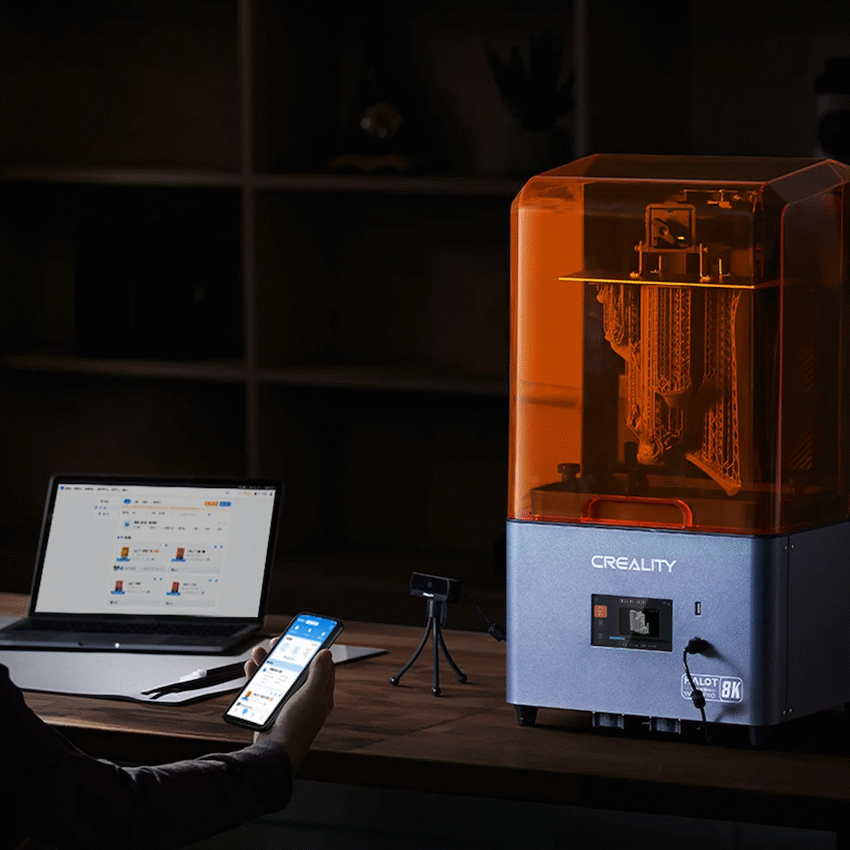 Creality Halot Mage Pro 8K Resin Printer 228x128x230