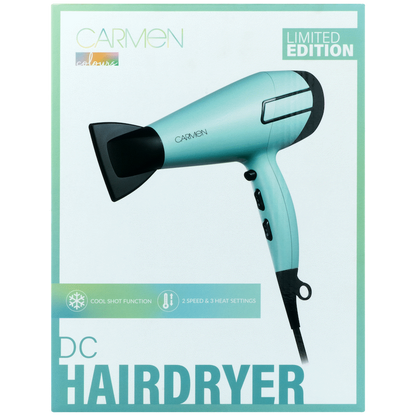 Carmen Colours 2200w DC Hairdryer