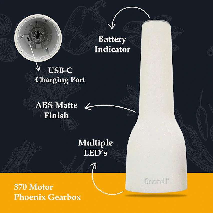 FINAMILL RECHARGEABLE grinder - Soft Cream
