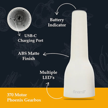 FINAMILL RECHARGEABLE grinder - Soft Cream