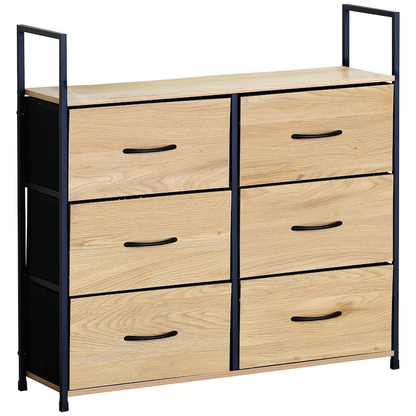 Everfurn Zira Wardrobe Small - Oak