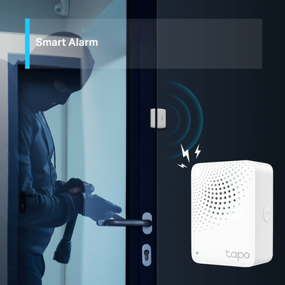 TP-Link Tapo H100 Smart Wi-Fi 868mhz Hub with Chime