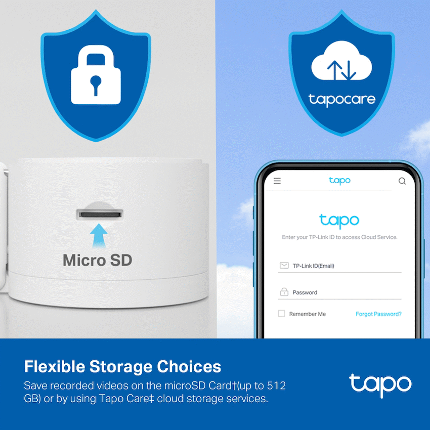 TP-Link Tapo C125 4MP 2K QHD Ai Home Security WiFi Camera