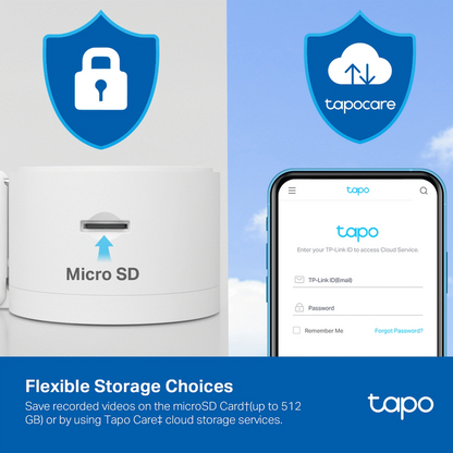 TP-Link Tapo C125 4MP 2K QHD Ai Home Security WiFi Camera