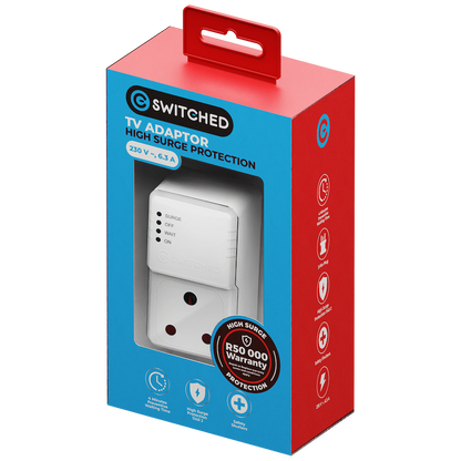 Switched 1-Way TV High-Surge Adaptor