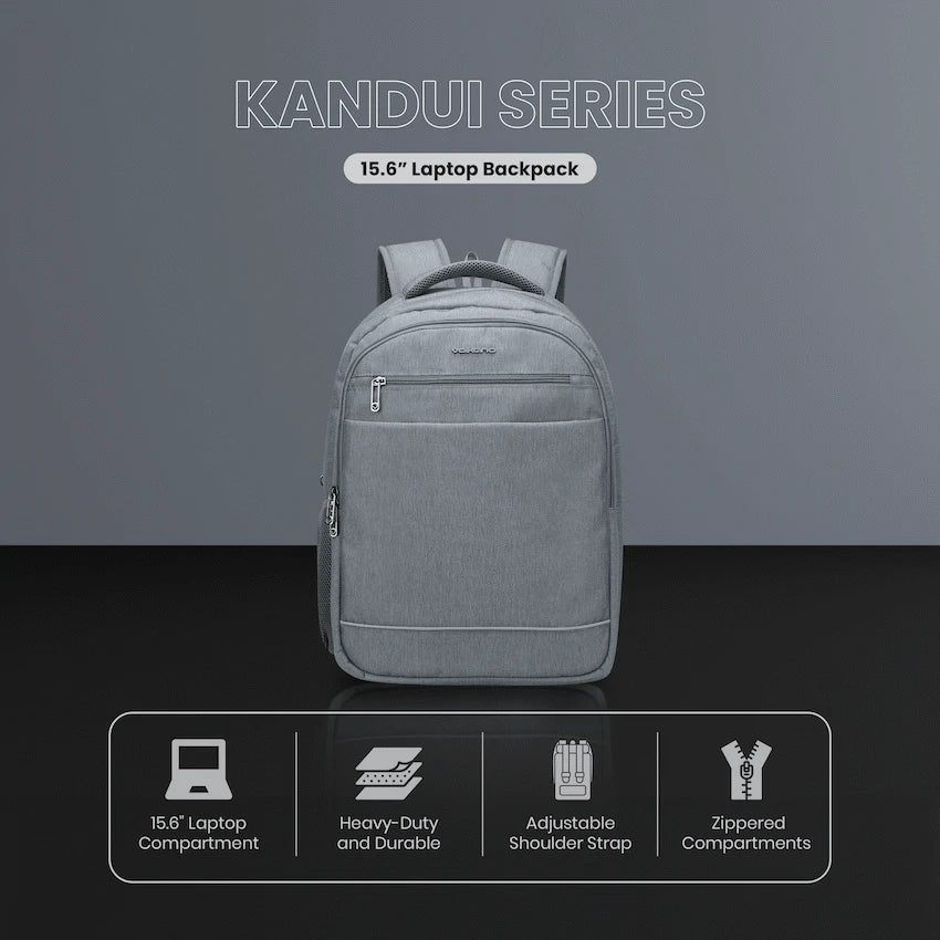 Volkano Kandui 15.6" Laptop Backpack - Grey