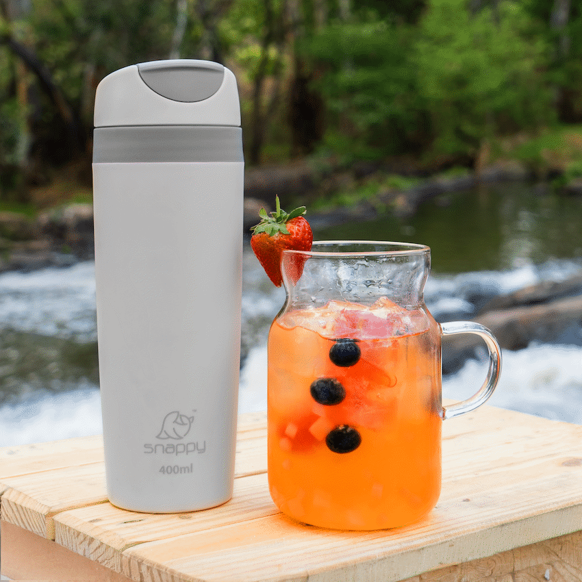 Snappy Smooth Thermal Tumbler 400ml Cloud ( Order in Qty of 12)