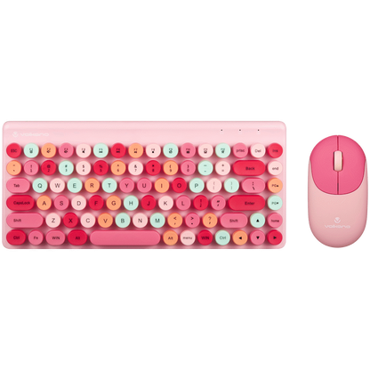 Volkano Paradigm Series Mouse and Keyboard combo - Pink