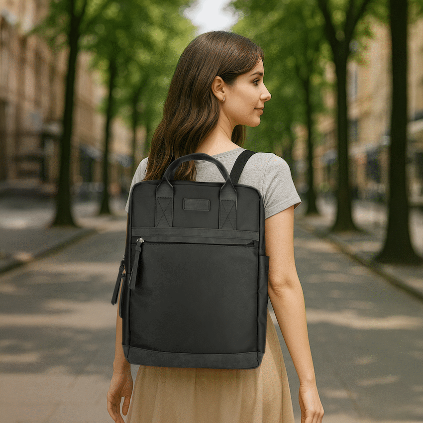 SupaNova Lara 15.6" Laptop Backpack - Black