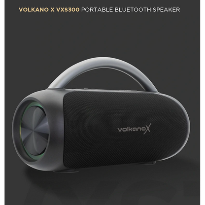 VolkanoX VXS300 Portable Bluetooth Speaker - Black